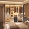 Aheaplus 40'' Freestanding Closet Organizer System with Hanging Rods, Drawers, Storage Shelves - 4 of 4