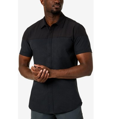Kenneth Cole Mens Performance Button Up Shirt