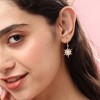 SOHI Women's Celestrial Drop Earrings - 3 of 3