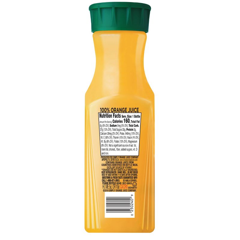 Simply Orange Juice Original - 11.5oz, 4 of 14