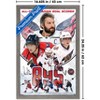 Trends International NHL Washington Capitals - Alex Ovechkin All-Time Leading Goal Scorer Framed Wall Poster Prints - 3 of 4