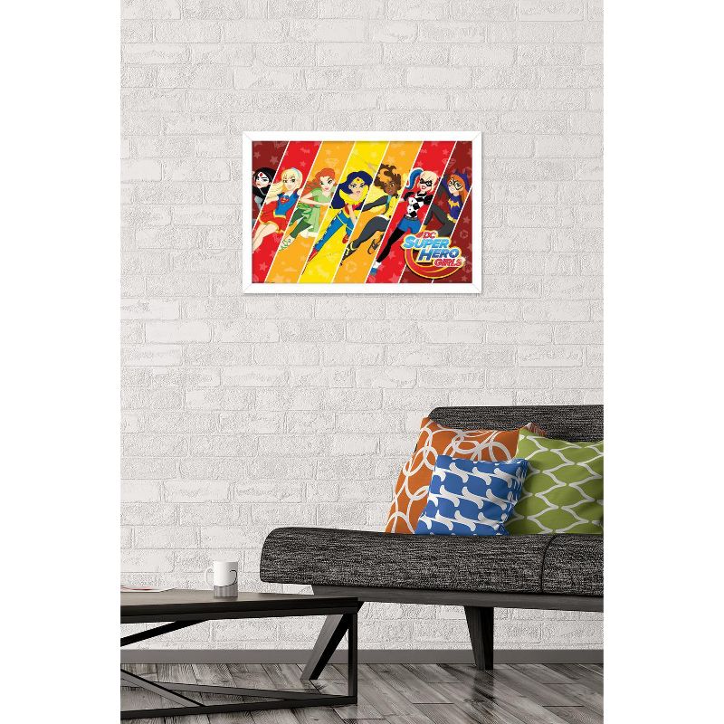 Trends International DC Comics TV - DC Superhero Girls - League Framed Wall Poster Prints, 2 of 7