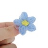 Unique Bargains Wool Yarn Flower Shoelace Charms 1 Pair - 3 of 4