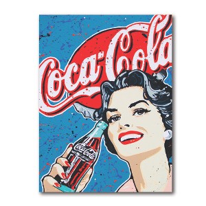 Courtside Market Drizzle Coca-Cola Beauty Gallery-Wrapped Canvas - 1 of 4