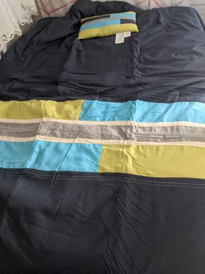 Navy Maverick Comforter Set King/california King 4pc : Target