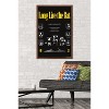 Trends International DC Comics Batman: 85th Anniversary - Long Live The Bat (Batman Collage) Framed Wall Poster Prints - 2 of 4