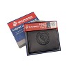US Marine Corps Logo Genuine RFID Protection Leather TRIFOLD Wallet (Black) - 2 of 3