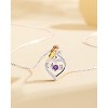 Molenia 925 Sterling Silver Birthstone Necklace for Mom Women Pendant Mama Necklaces Jewelry Christmas Birthday Unique Gifts for Her - 3 of 4