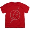 Boys' Short Sleeve the Flash Line Logo 3 T-Shirt - 2 of 4