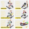 Kinder King 5-in-1 Baby Walker with Music & Lights, Activity Center for Toddler, Adjustable Height, Safety Bumper - 2 of 4