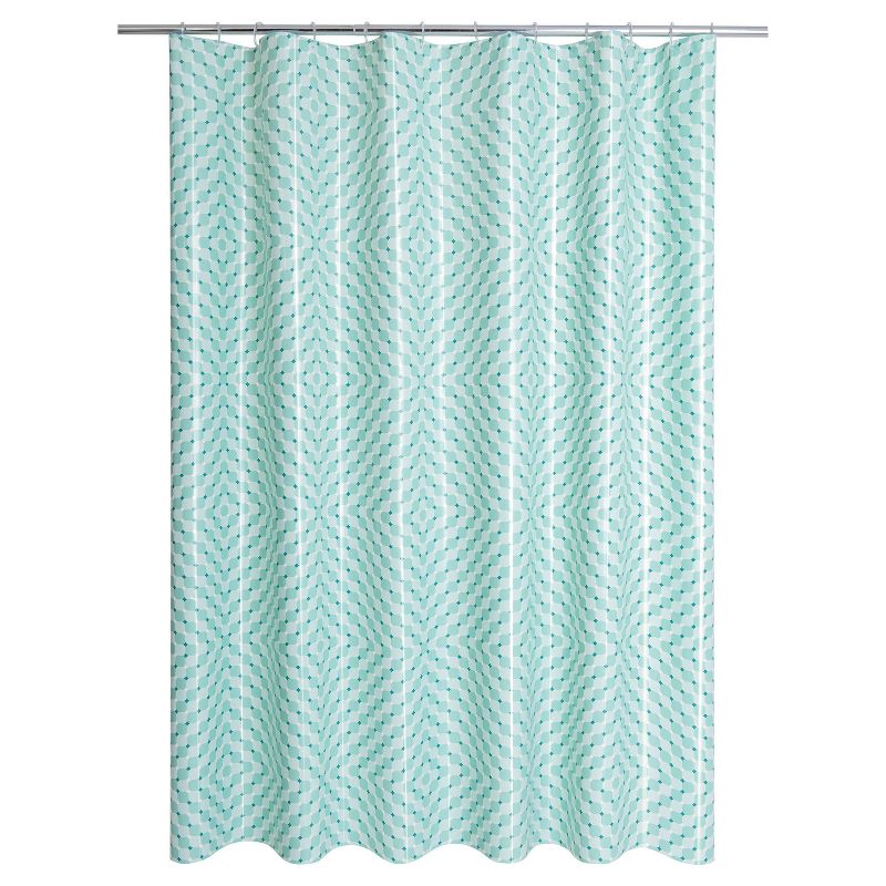 Illusion PEVA Kids&#39; Shower Curtain Liner Green - Allure Home Creations, 1 of 7