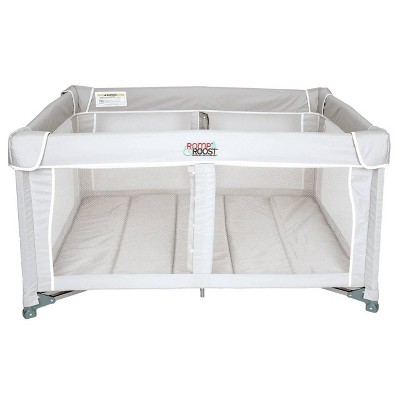 Romp & Roost LUXE Nest Playard Perfect Solution for One or Twins