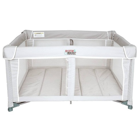 Romp Roost Luxe Nest Playard Perfect Solution For One Or Twin