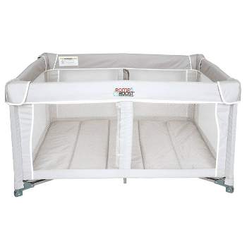 Romp & Roost LUXE Nest Playard Perfect Solution for One or Twin Babies