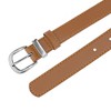 INSPIRE CHIC Women's Fanny Pack Faux Leather Belts with Removable Mini Pouch Small Purse Waist Belt Bag 1 Pc - 3 of 4