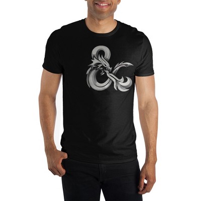 Dungeons And Dragons Black Short-sleeve T-shirt : Target