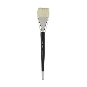 Creative Mark Pro Stroke Premium White Chungking Hog Bristle Artist Paint Brush - Bright - Natural Bristle Brush w/ Great Control Suitable for Oils, - 1 of 4