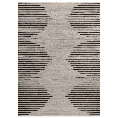 World Rug Gallery Bohemian Stripe Area Rug