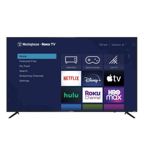 Westinghouse Roku TV - Smart TV de 50 pulgadas, televisor LED 4K UHD con  conectividad Wi-Fi y aplicación móvil, TV de pantalla plana compatible con