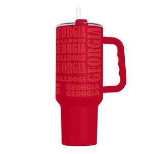 NCAA Georgia Bulldogs 40oz Replay Powder Coat Tumbler - 1 of 1