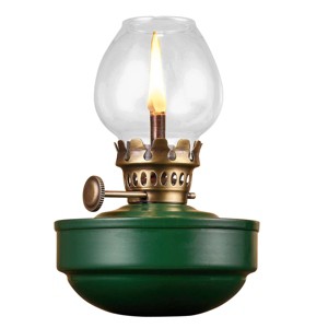 Kings County Tools 5in Nautical Oil Lamp, Green - 1 of 4