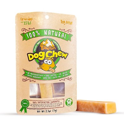 Long Lasting Medium Yak Chews for Dogs under 35 lbs