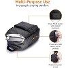 Paaaawaters Basics Backpack for School, Study, Travel, Durable Classic Design, Book Bag, Black - 3 of 4