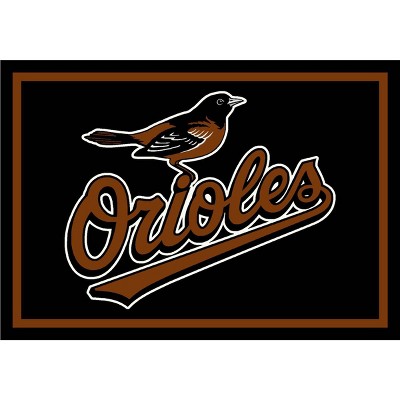 MLB Baltimore Orioles 4"x6" Spirit Rug