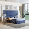 4pk Full/King Edison Upholstered Wall Panels Customizable Headboard - Eco Dream - 3 of 4