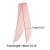 INSPIRE CHIC Women's Plain Solid Color Pure Skinny Long Neckerchief Hair Band 55.12 x 5.12 inches(L*W) - 3 of 4