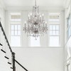 Crystorama Lighting Traditional Crystal 12 - Light Chandelier in  Polished Chrome - 3 of 4