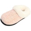 Roxoni Kid's Girl Memory Foam Comfort Plush Fleece Lined House Slipper - 2 of 4