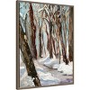 Amanti Art 23"x30" Woods in Winter by Sandra Lafrate Framed Canvas Wall Art - 2 of 4