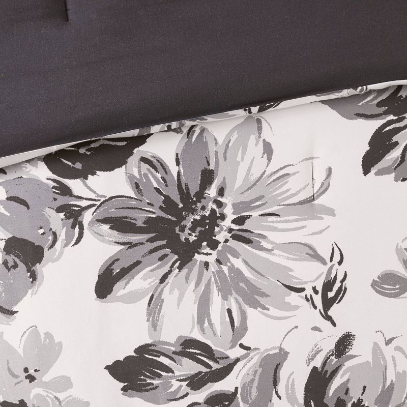 Hannah Floral Print Comforter Set, 6 of 20
