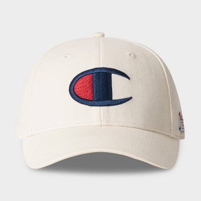 Champion Adult Classic Twill Baseball Hat - Cream
