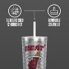 NBA Officially Licensed 25oz Stainless Steel Rhinestones Tumbler in Limited Edition Gift Box - 4 of 4