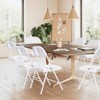 Real Relax Folding Chairs with Padded Seats for Events Home Office, Pu Leather Folding Chair - 4 of 4