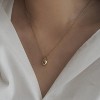 Attop 14K Gold Plated Dainty Pear Pendant Necklace for Women  Tear Pendant Necklaces - 4 of 4