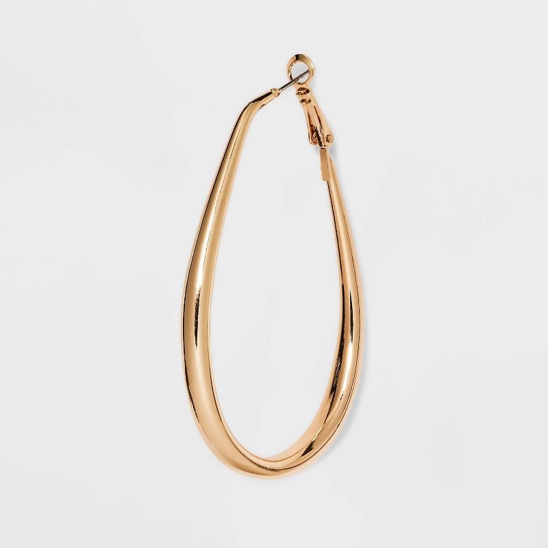 Oval Hoop Earrings - Universal Thread™, 4 of 10