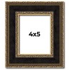 PosterPalooza | Photo Size Ornate Brown Picture Frame - UV Acrylic, Foam Board Backing, Hanging Hardware - 2 of 4