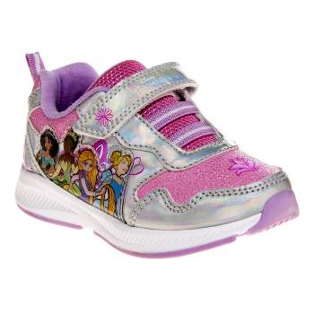 Disney Princess Toddler Girls' Sneakers w/ 2 White Lights