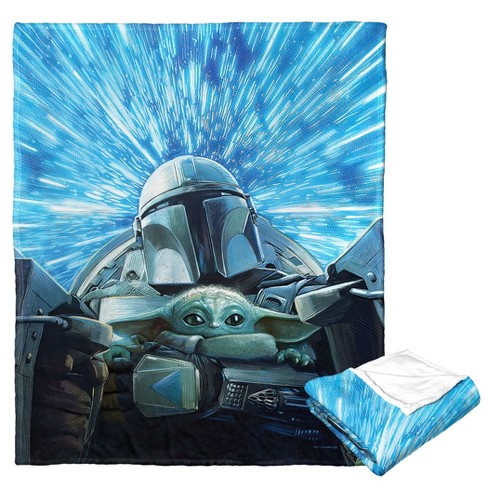 Star Wars popular The Mandalorian Throw Blanket