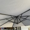 10ft Cantilever Patio Umbrella with Crank & Tilt Adjustment, UV-Resistant Fabric, Wind-Resistant Aluminum Frame for Outdoor Shade-Coolbibila - 3 of 4