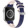 Worryfree Gadgets Silicone Shiny Slim Band for Apple Watch 38/40/41mm, 42/44/45mm iWatch Series 8 7 6 5 4 3 2 1 & SE- Assorted Colors - 2 of 3