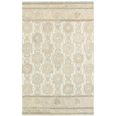 Oriental Weavers Craft 93002 Ash/ Sand Indoor Area Rug - 5' x 8'