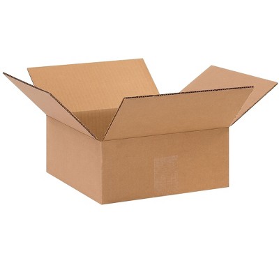 HITOUCH BUSINESS SERVICES 10" x 10" x 4" 200# Mullen Rated Shipping Boxes 25/Bundle CW29221