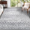 Area Rugs Boho Moroccan Rugs for Living Room Carpet Abstract Rugs for Bedroom Soft Distressed Rug - 2 of 4
