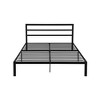 Queen Size Metal Bed Frame with Headboard for Bedroom - 4 of 4