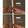 Jewelry Cabinet Standing Spinning Jewelry Armoire Organizer Box - 4 of 4