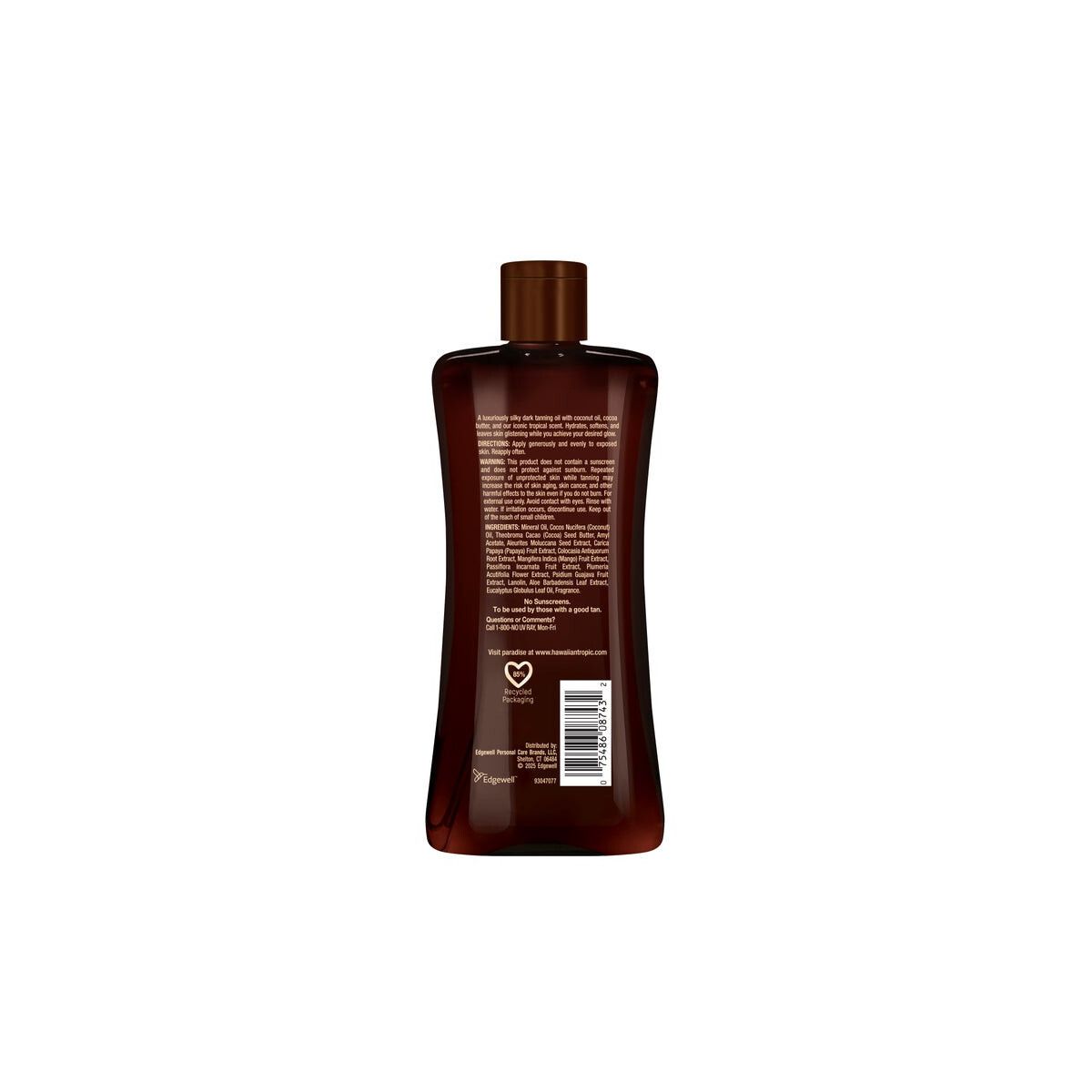 Hawaiian Tropic Dark Tanning Oil - 8oz - thumbnail 2